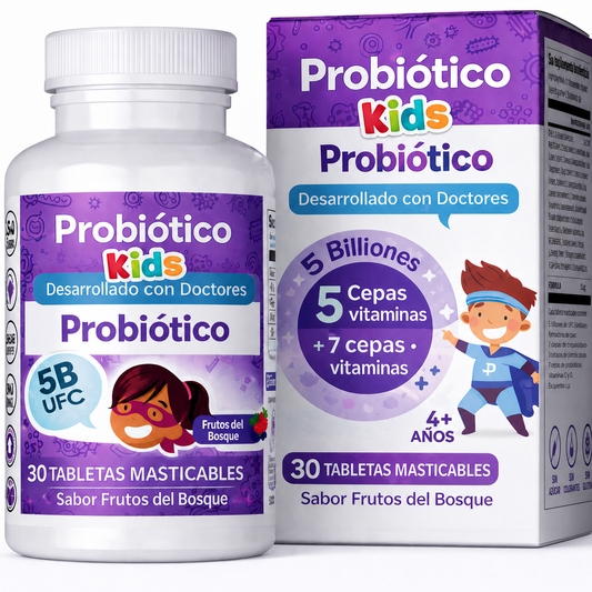 BIONIÑOS — Probiótico Masticable Infantil